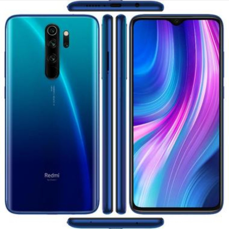 گوشی موبایل شیائومی مدل Redmi note 8 pro دو سیم کارت ظرفیت 64گیگابایت و 6 گیگابایت رم=کارکرده