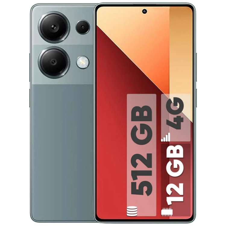 گوشی موبایل شیائومی مدل Redmi Note 13 Pro 4G ظرفیت 512 گیگابایت و رم 12 گیگابایت