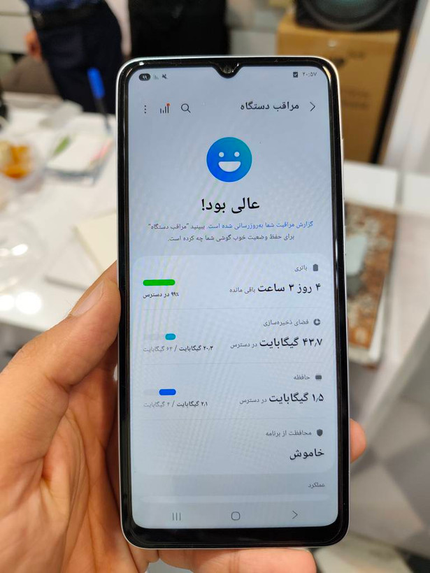 گوشی موبایل سامسونگ مدل Galaxy A05 دو سیم کارت ظرفیت 64 گیگابایت و رم 4 گیگابایت=کارکرده